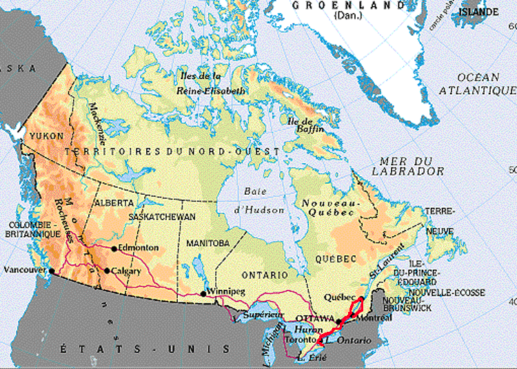 Канадский на карте северной америки. Канада на карте. Климатическая карта Канады. Физико-географическая карта Канады. Столица Канады на карте.